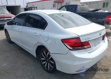 2015 Honda Civic Ex-L from USA, damaged, VIN 19XFB2F91FE214257